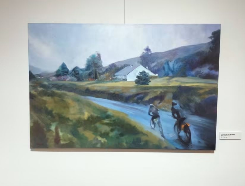 Ciclistas en Irlanda